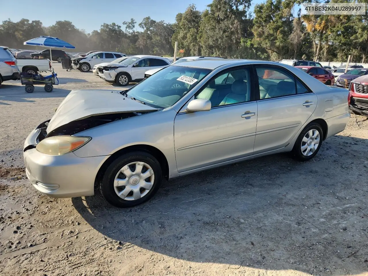 4T1BE32K04U289997 2004 Toyota Camry Le