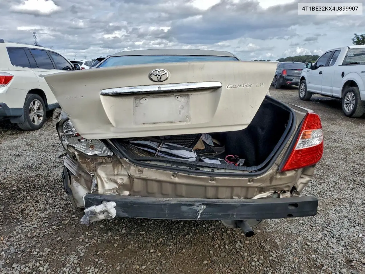 4T1BE32KX4U899907 2004 Toyota Camry Le