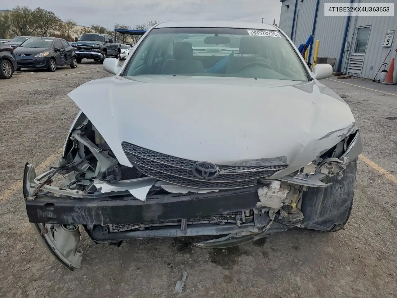 4T1BE32KX4U363653 2004 Toyota Camry Le
