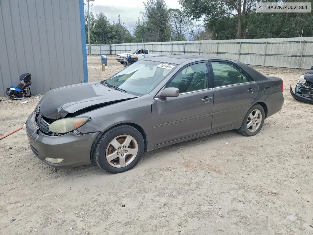 4T1BA32K74U021864 2004 Toyota Camry Se
