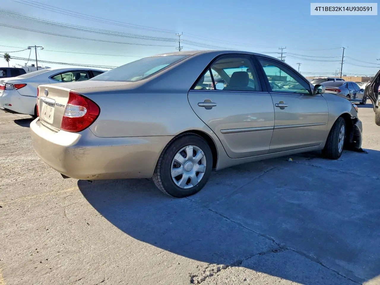 4T1BE32K14U930591 2004 Toyota Camry Le