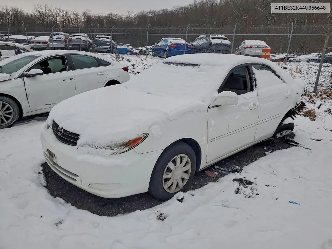 4T1BE32K44U356648 2004 Toyota Camry Le