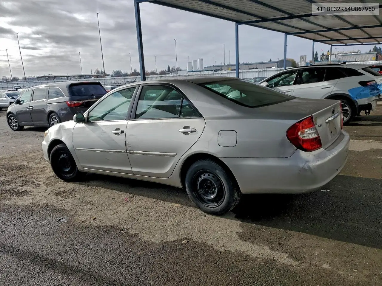 4T1BE32K54U867950 2004 Toyota Camry Le