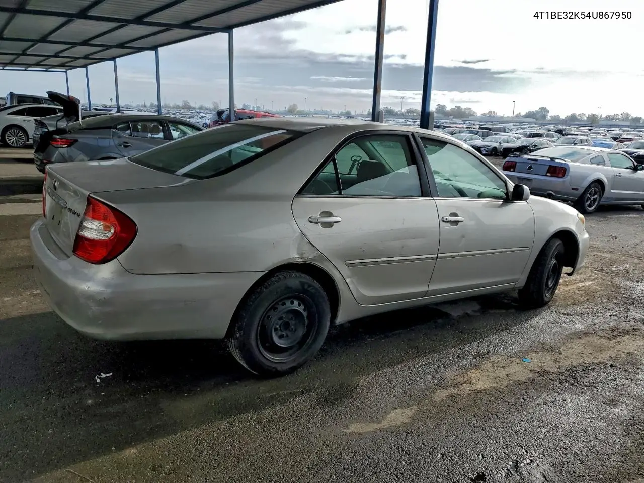 4T1BE32K54U867950 2004 Toyota Camry Le