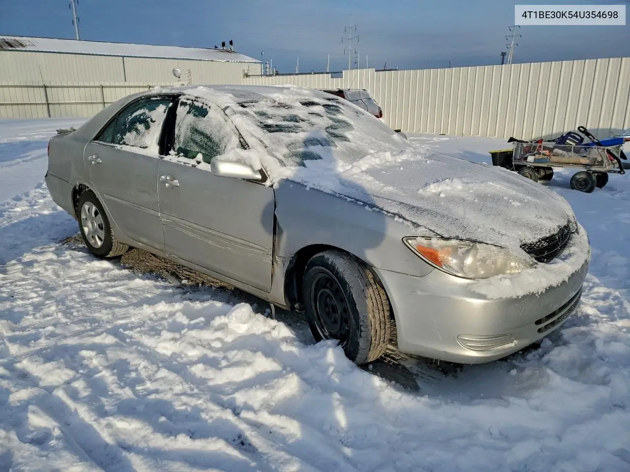 4T1BE30K54U354698 2004 Toyota Camry Le