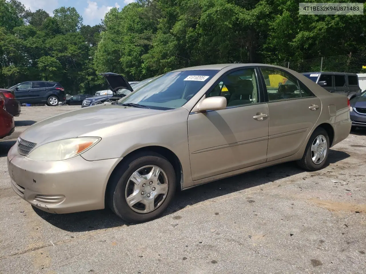 4T1BE32K94U871483 2004 Toyota Camry Le