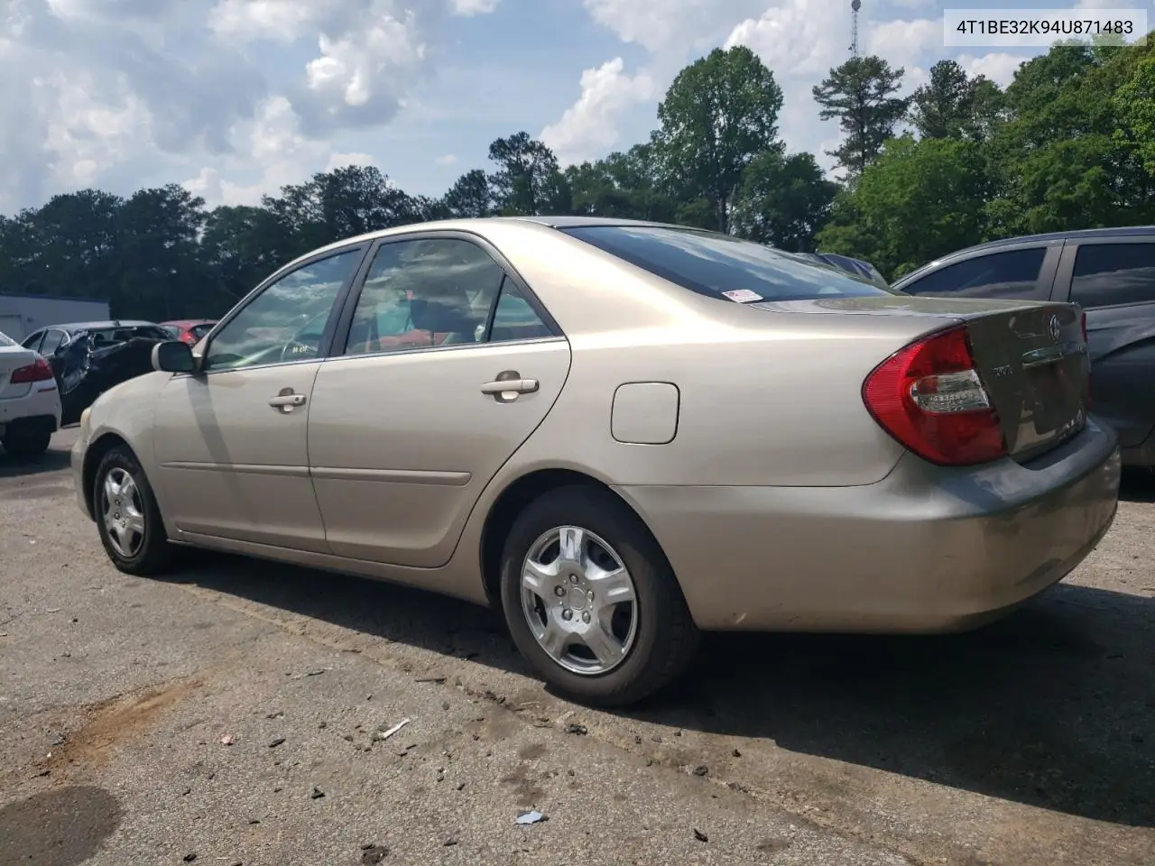 4T1BE32K94U871483 2004 Toyota Camry Le