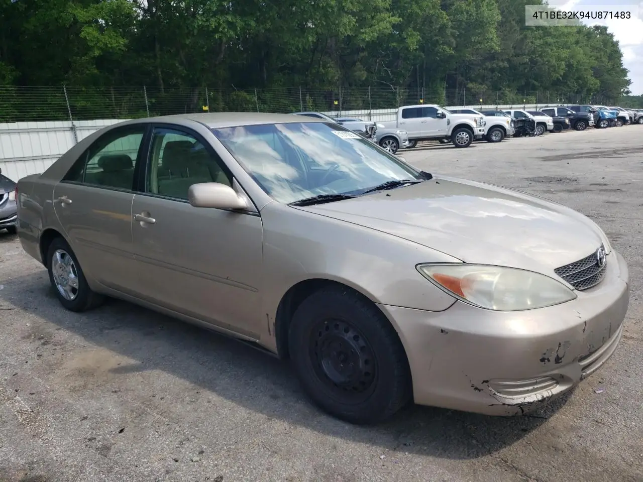 4T1BE32K94U871483 2004 Toyota Camry Le