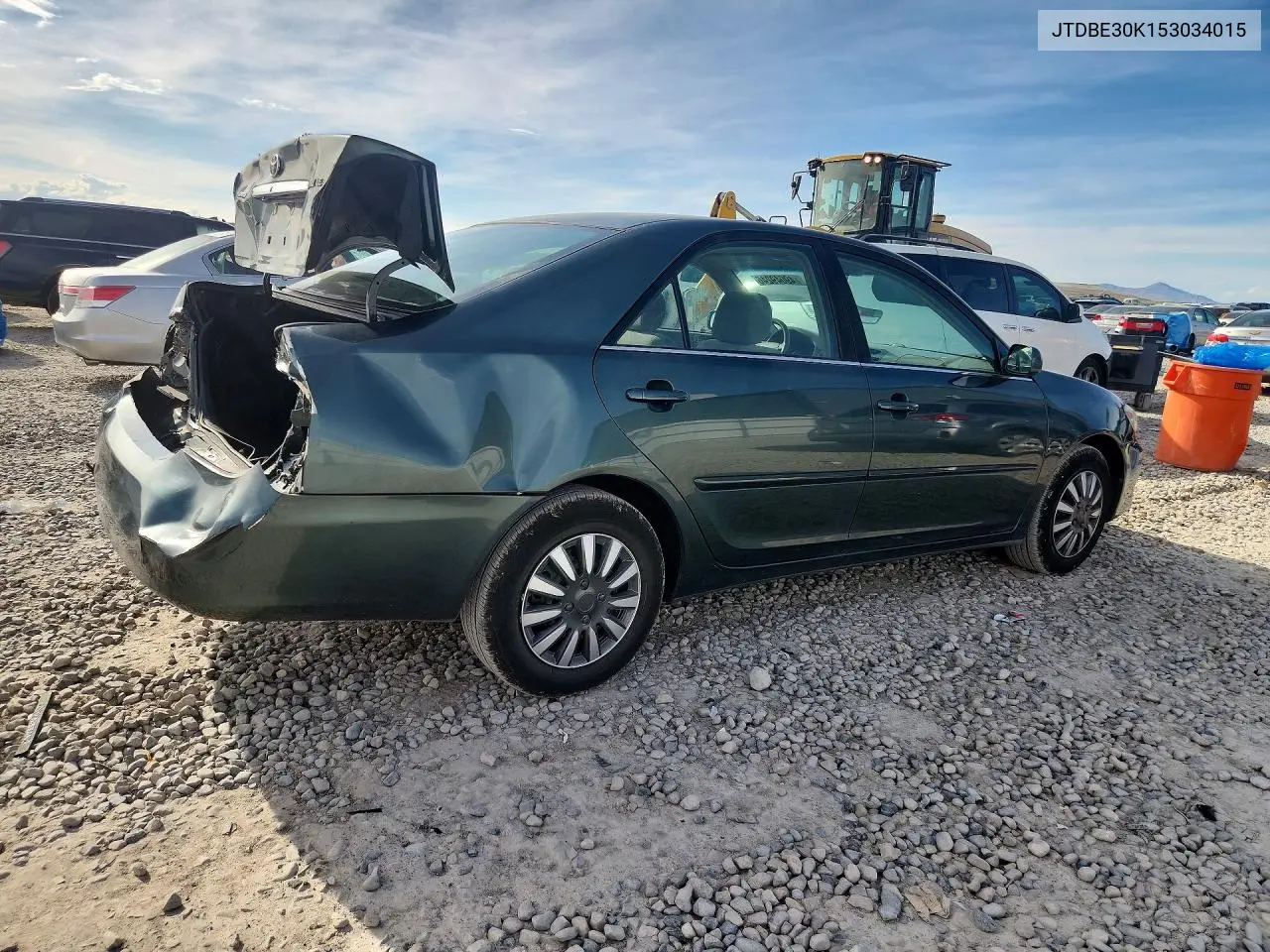 JTDBE30K153034015 2005 Toyota Camry Le