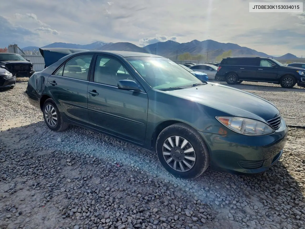 JTDBE30K153034015 2005 Toyota Camry Le