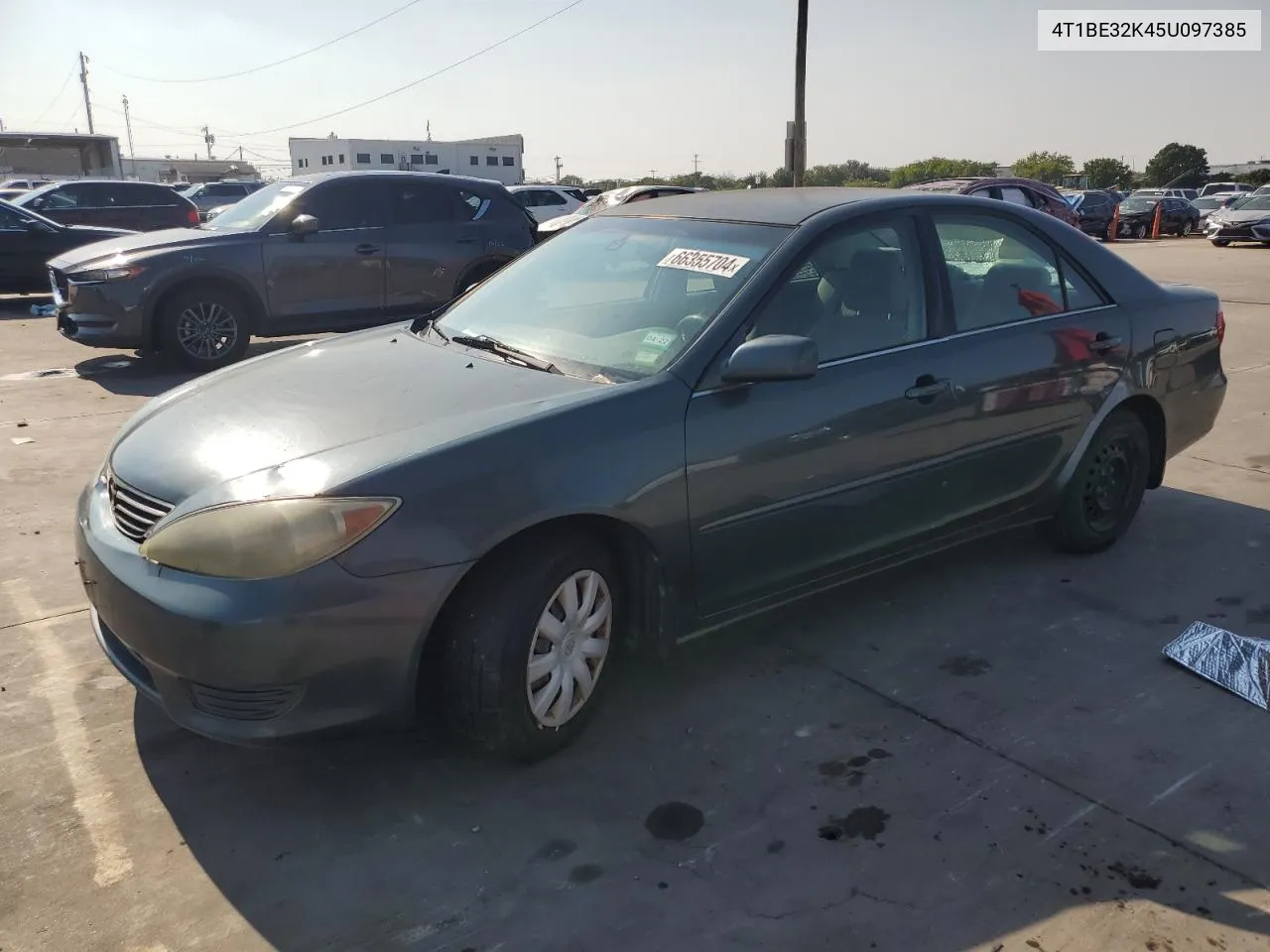 4T1BE32K45U097385 2005 Toyota Camry Le