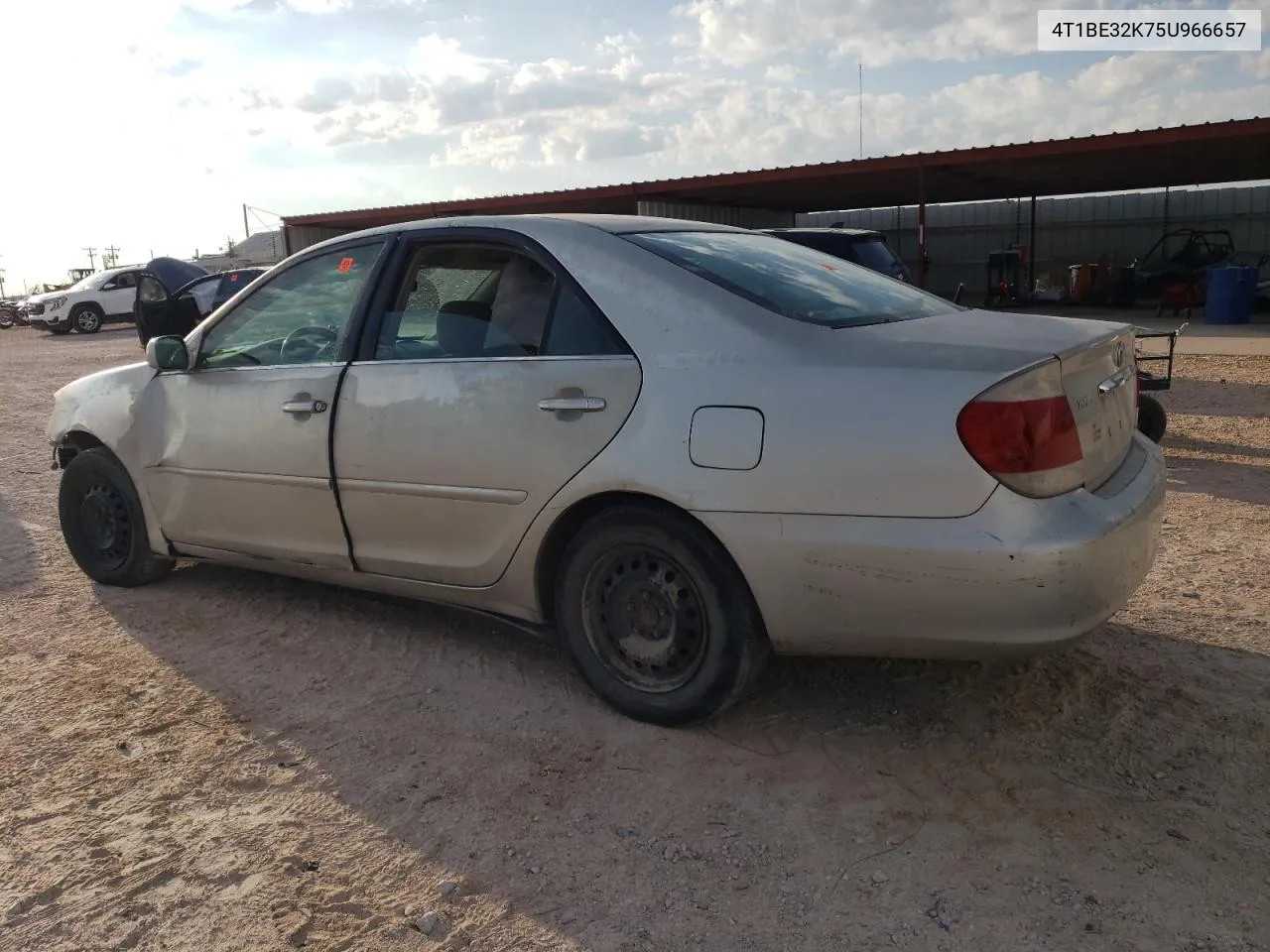 4T1BE32K75U966657 2005 Toyota Camry Le