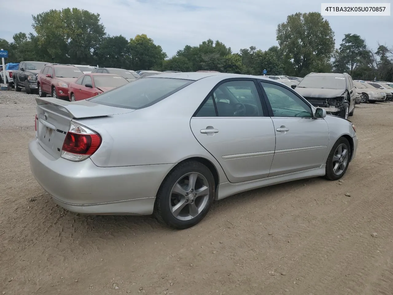 4T1BA32K05U070857 2005 Toyota Camry Se