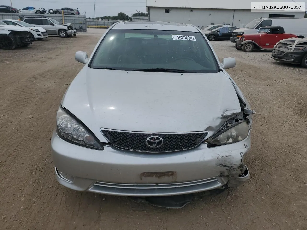 4T1BA32K05U070857 2005 Toyota Camry Se