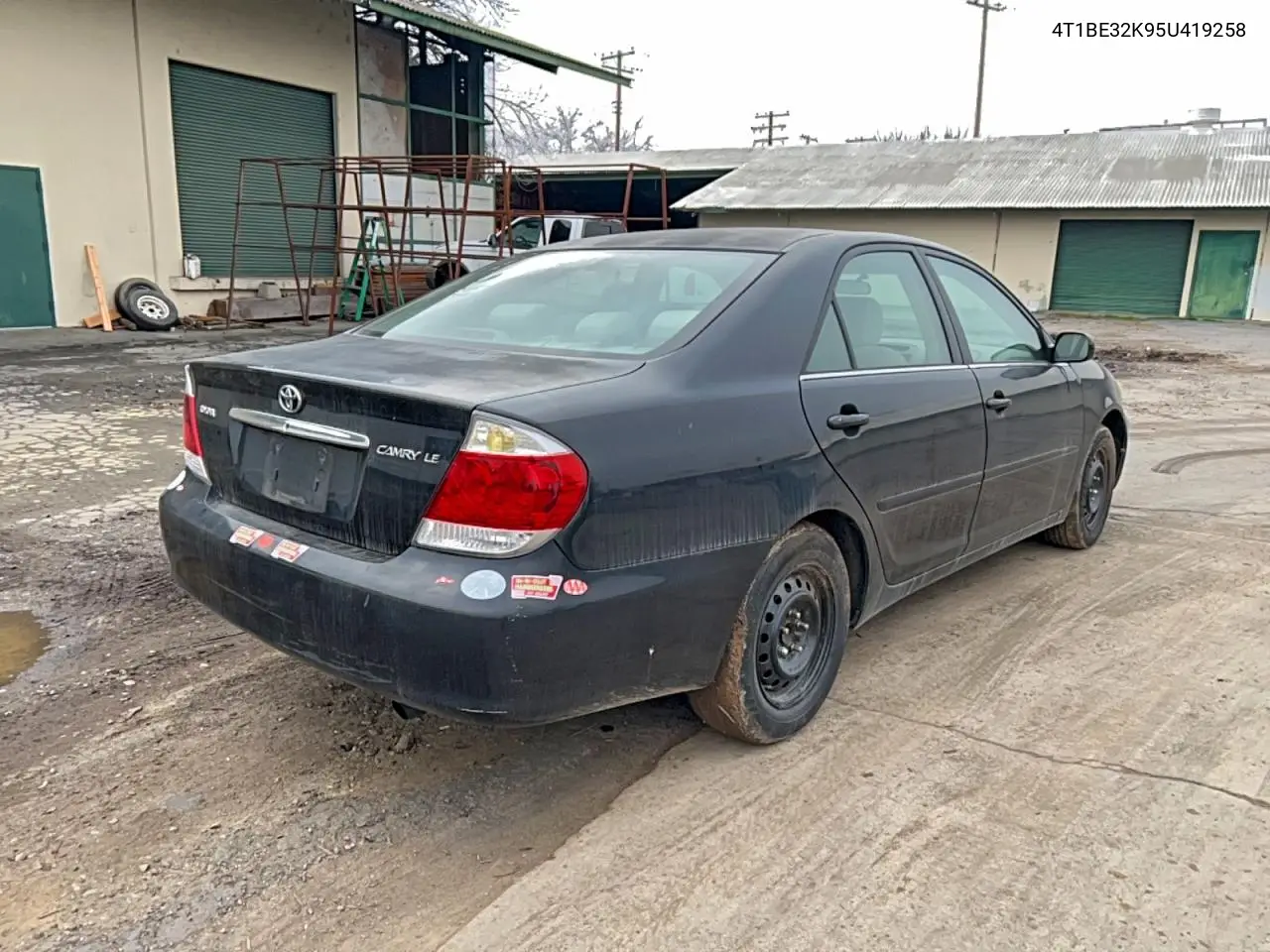 4T1BE32K95U419258 2005 Toyota Camry Le