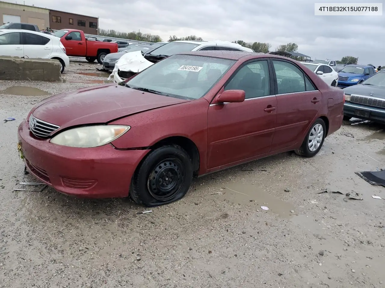 4T1BE32K15U077188 2005 Toyota Camry Le