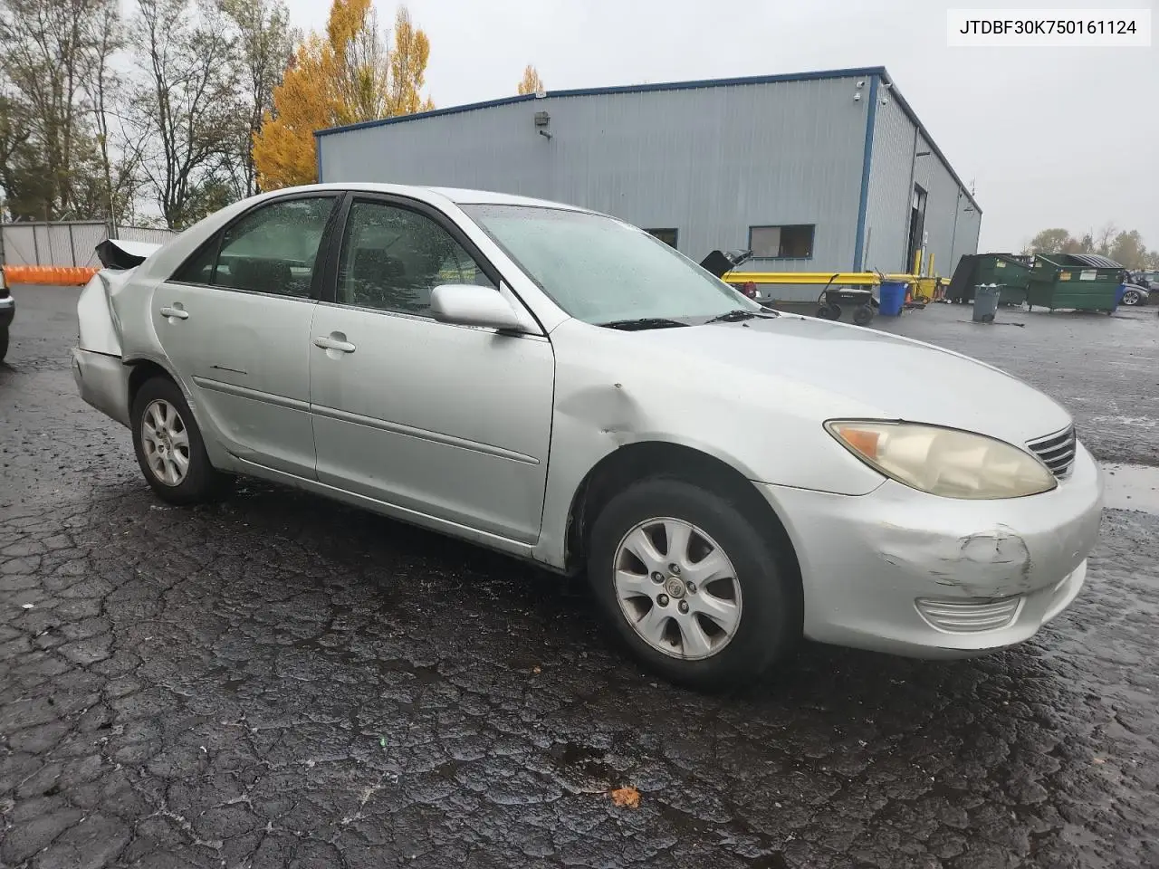 JTDBF30K750161124 2005 Toyota Camry Le