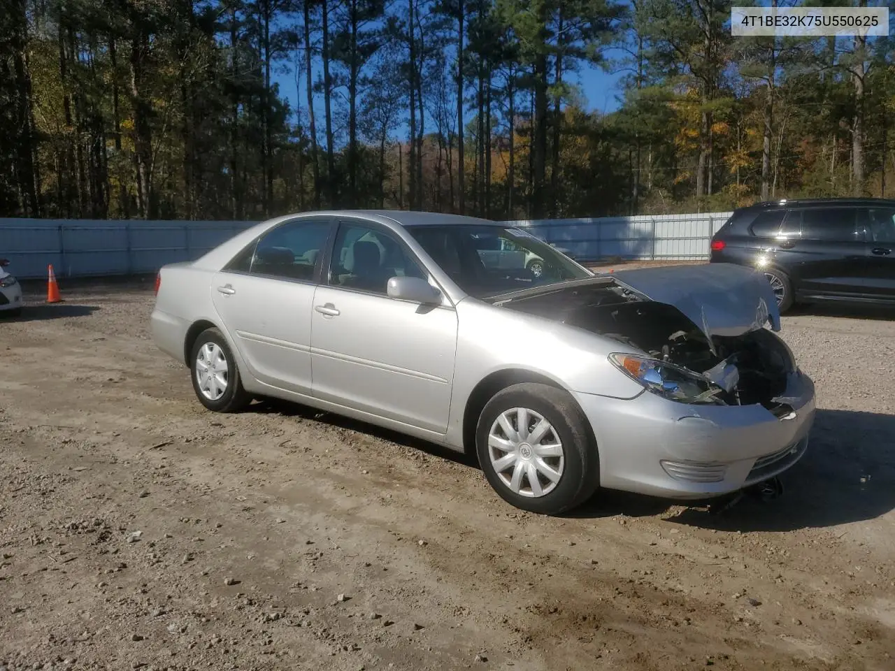 4T1BE32K75U550625 2005 Toyota Camry Le