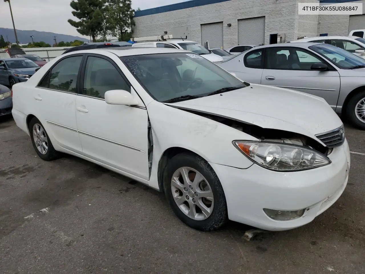 4T1BF30K55U086847 2005 Toyota Camry Le