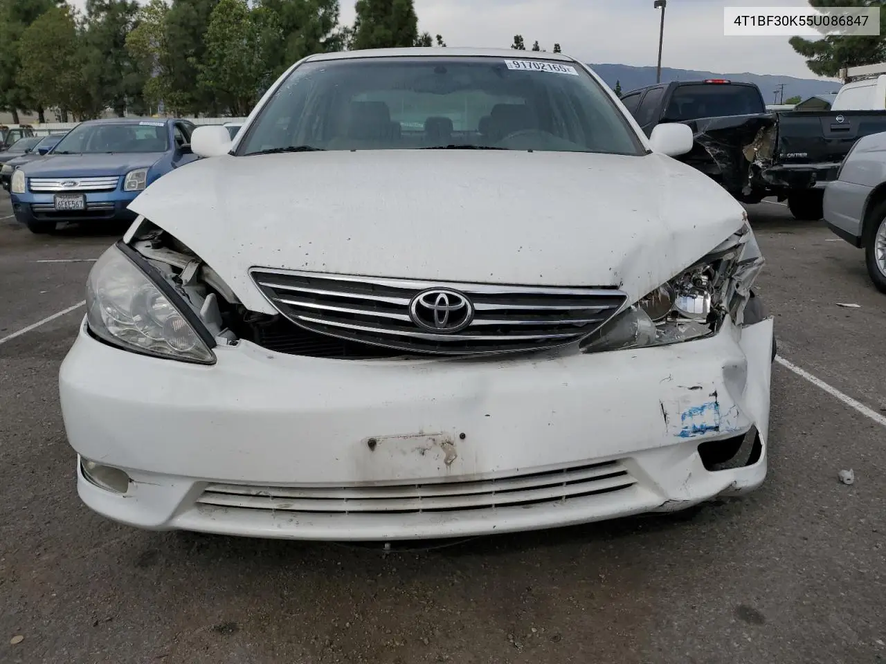 4T1BF30K55U086847 2005 Toyota Camry Le
