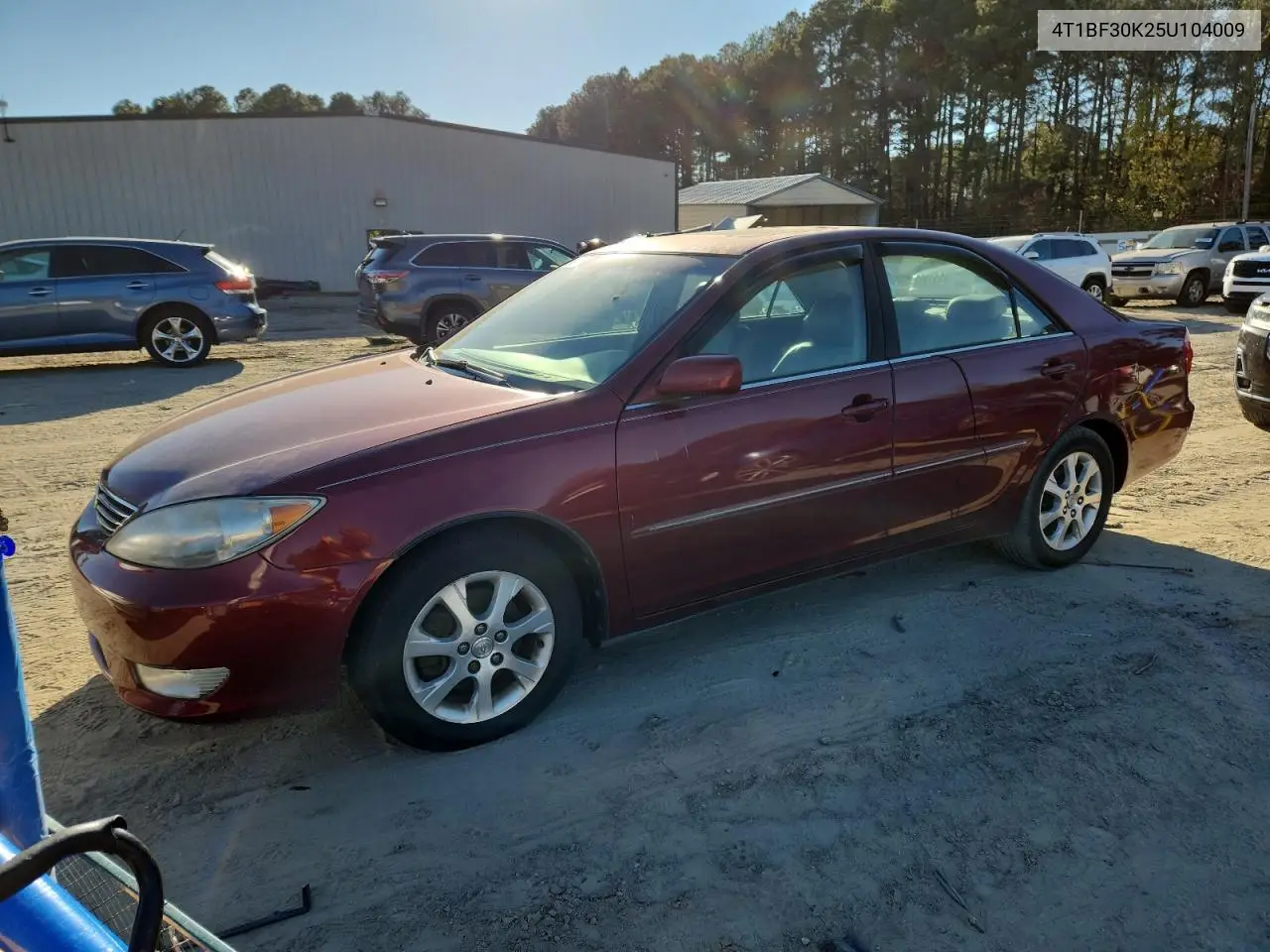 4T1BF30K25U104009 2005 Toyota Camry Le