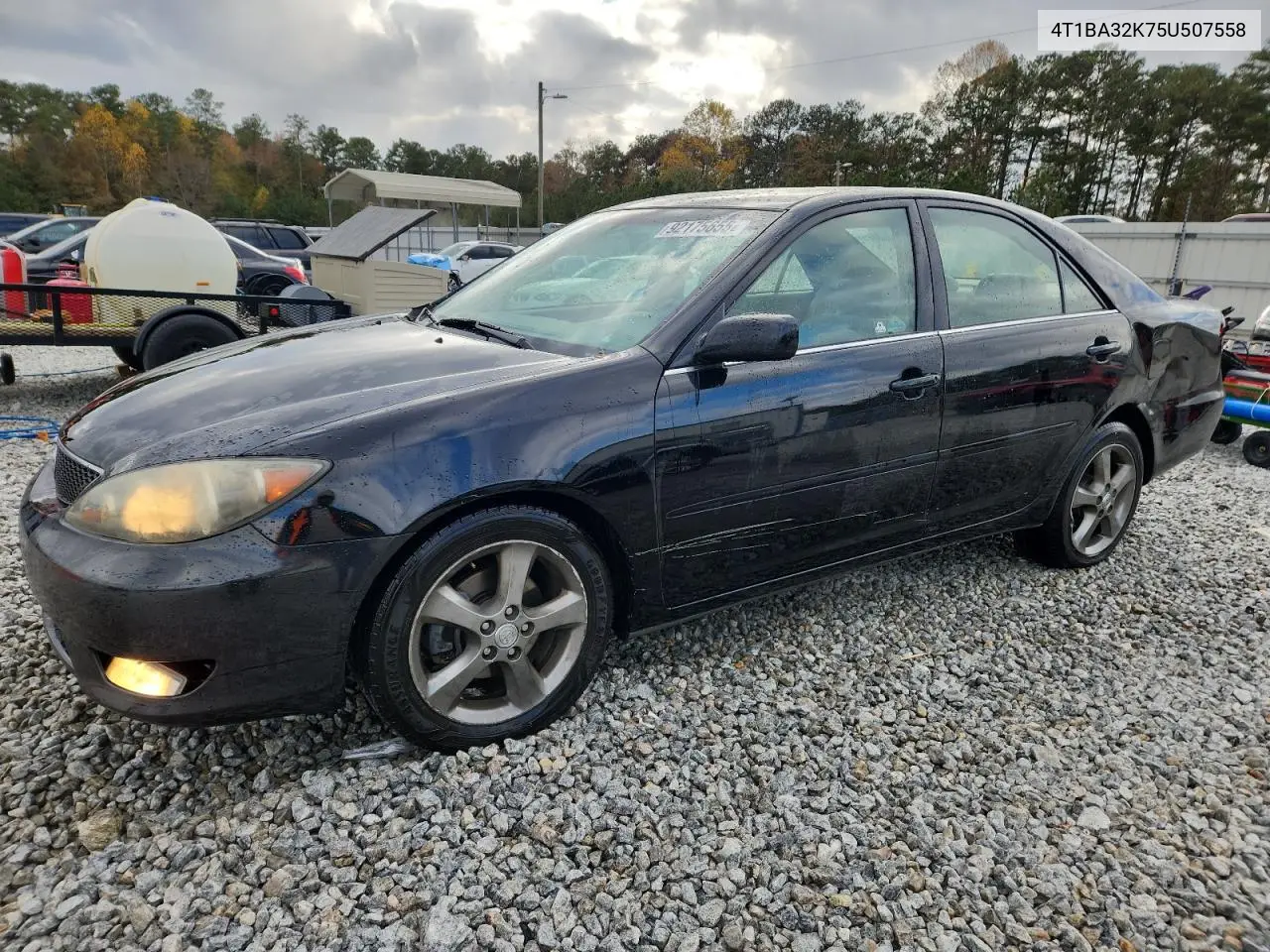 4T1BA32K75U507558 2005 Toyota Camry Se