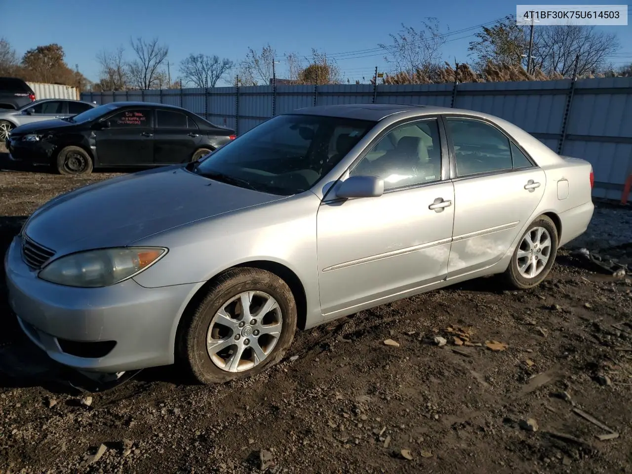 4T1BF30K75U614503 2005 Toyota Camry Le