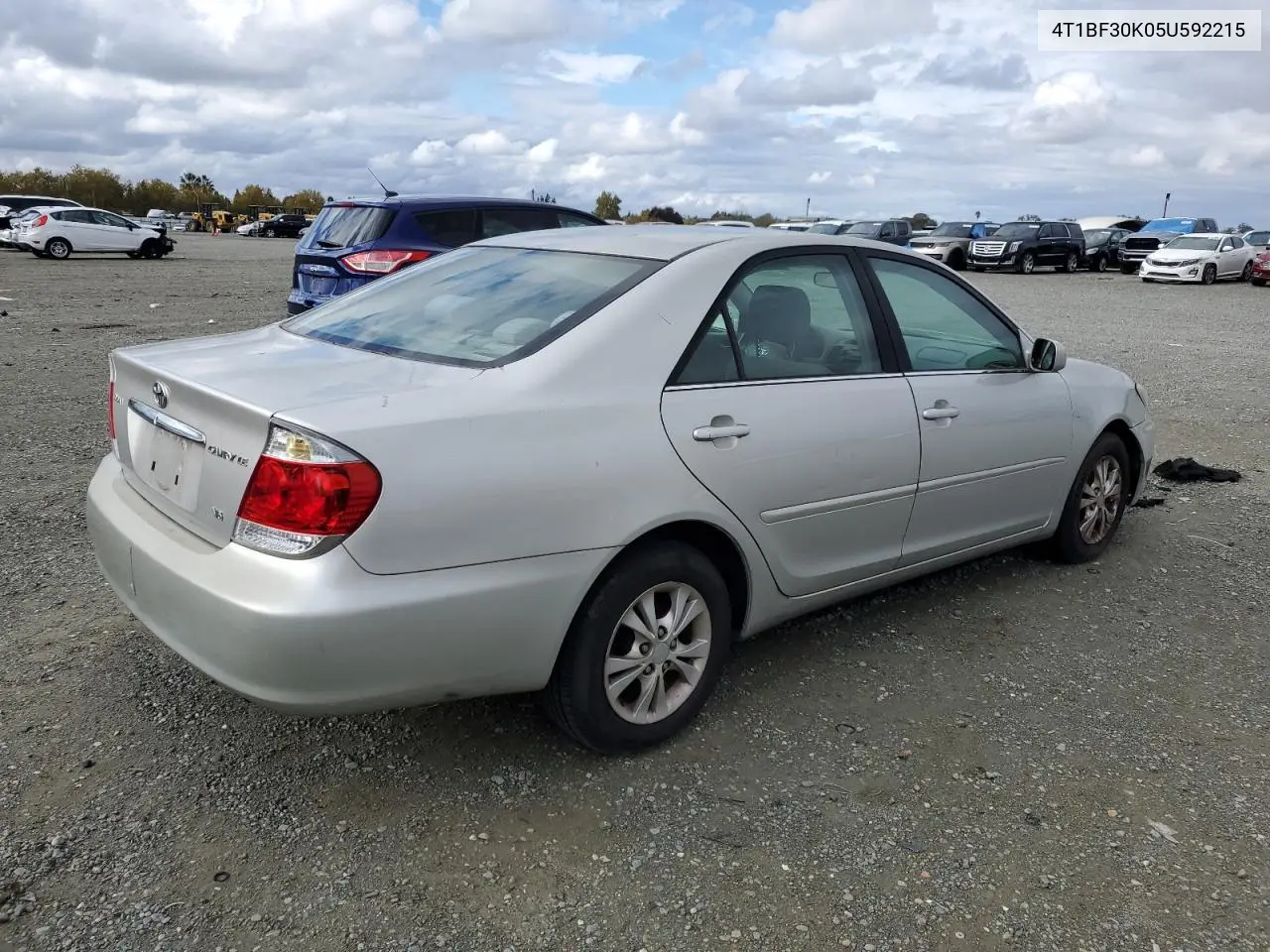 4T1BF30K05U592215 2005 Toyota Camry Le