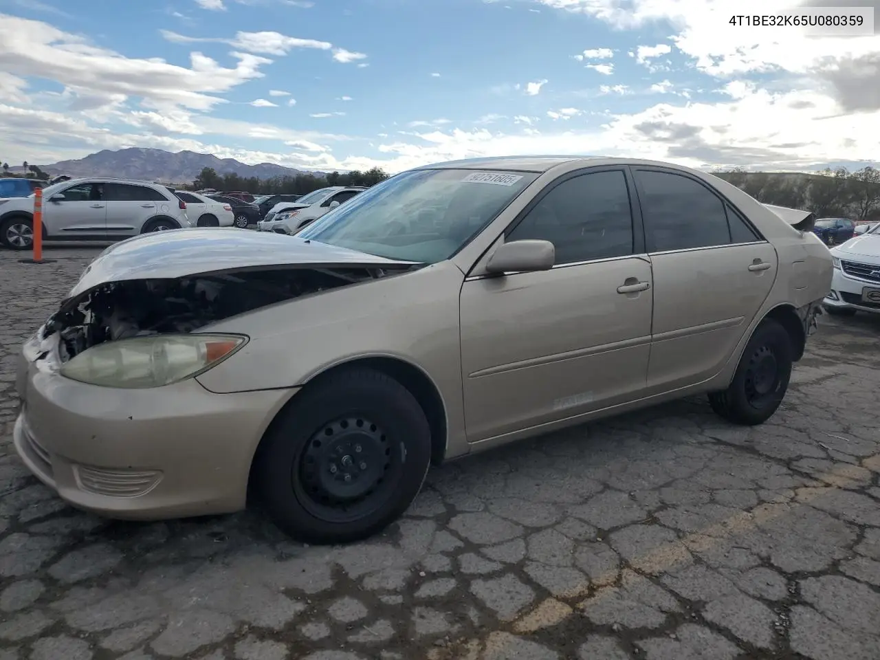 4T1BE32K65U080359 2005 Toyota Camry Le