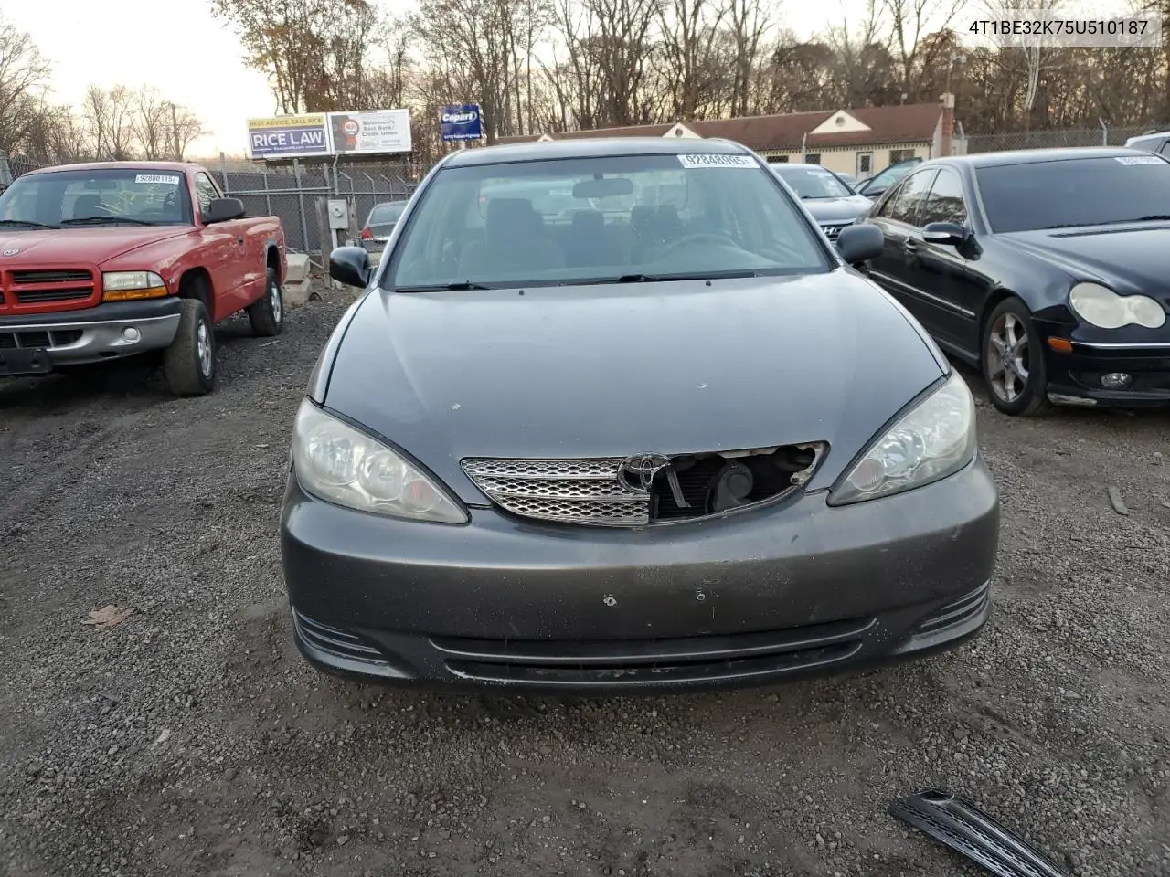 4T1BE32K75U510187 2005 Toyota Camry Le