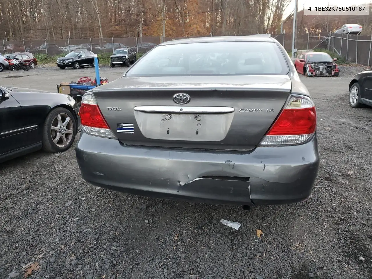 4T1BE32K75U510187 2005 Toyota Camry Le