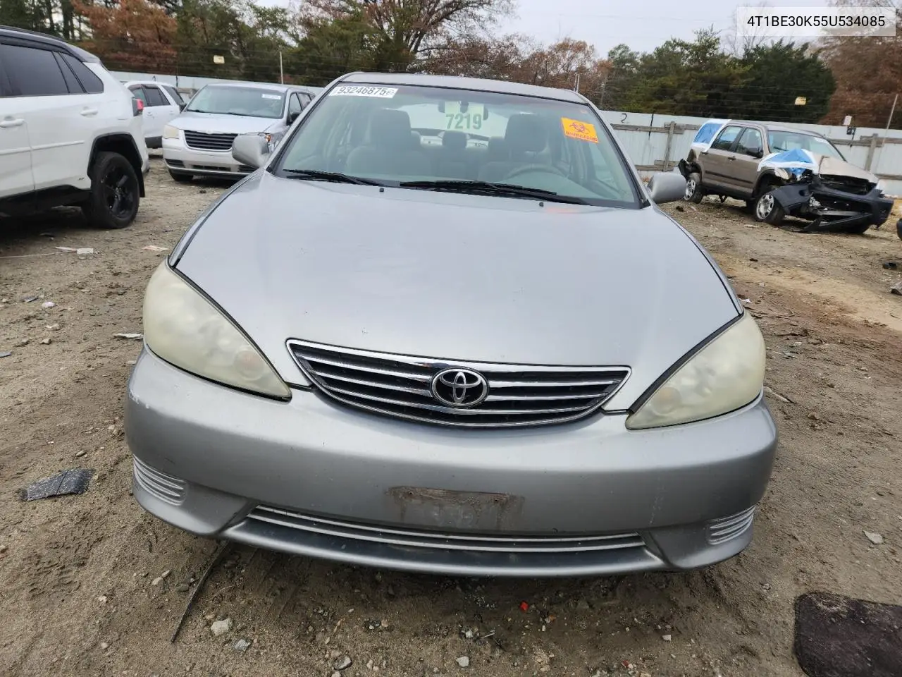 4T1BE30K55U534085 2005 Toyota Camry Le