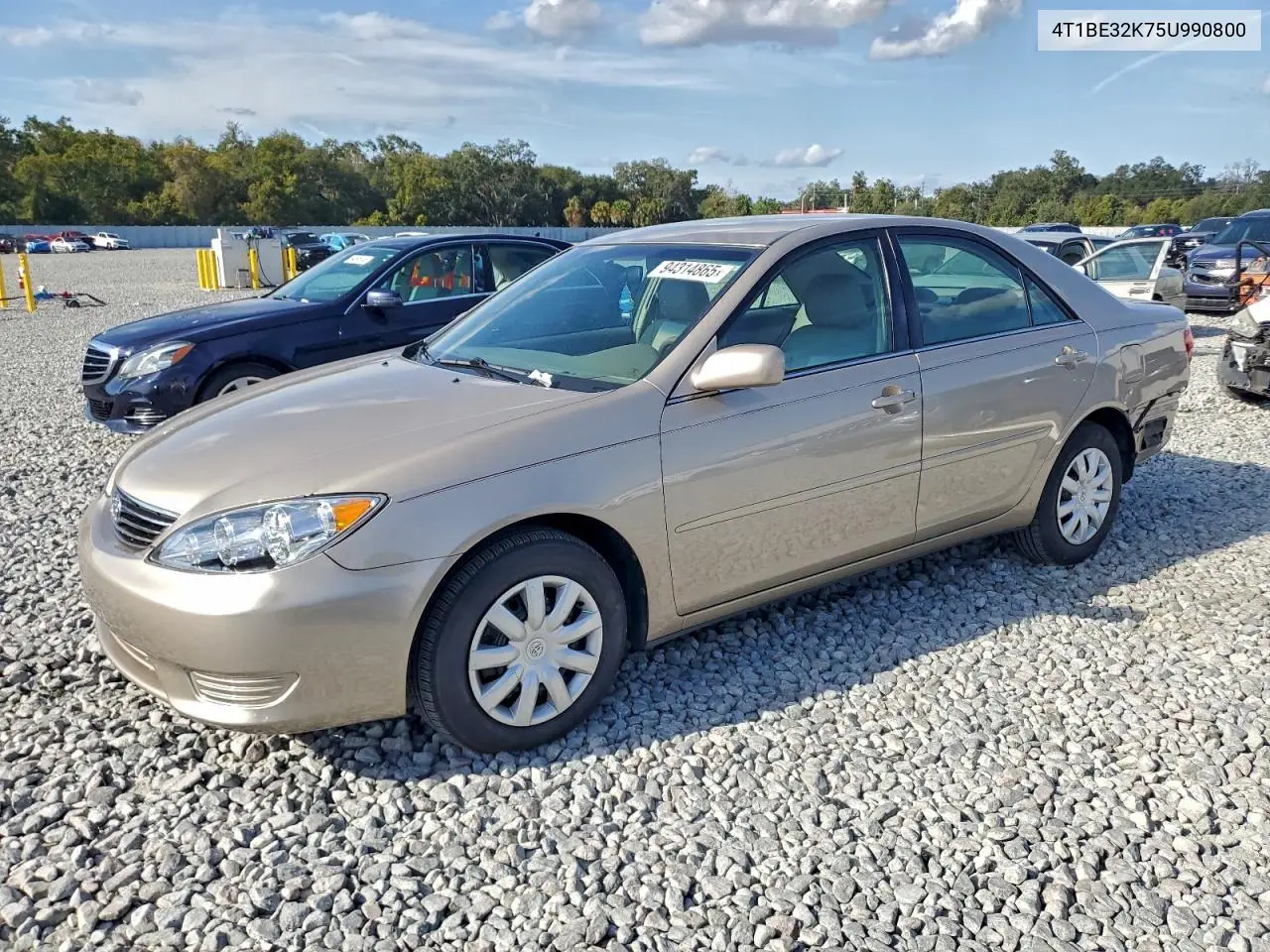 4T1BE32K75U990800 2005 Toyota Camry Le