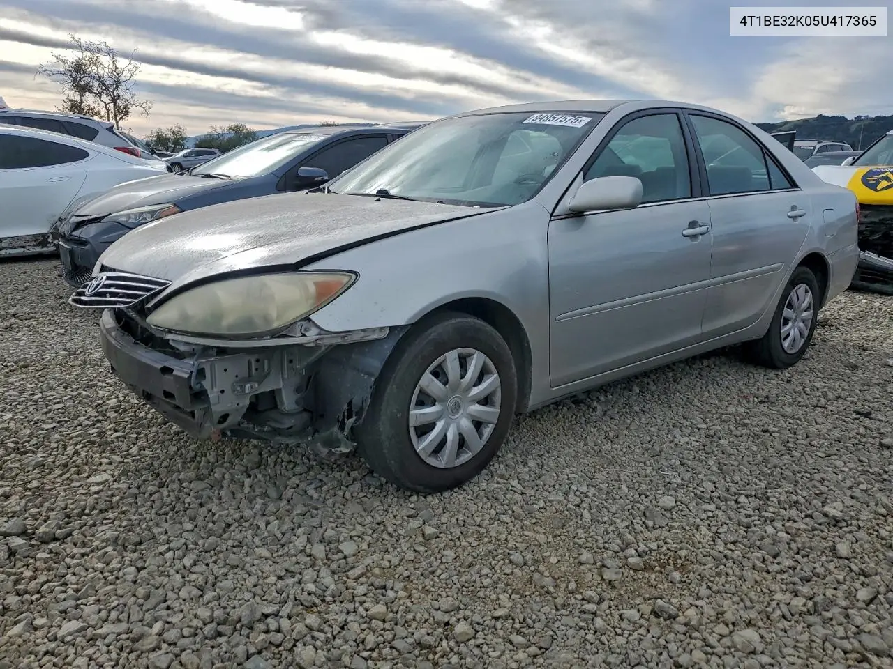 4T1BE32K05U417365 2005 Toyota Camry Le