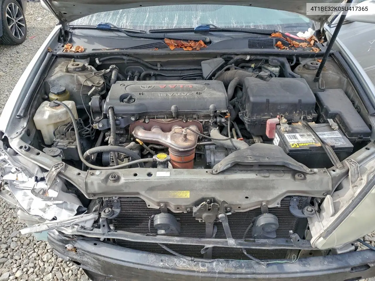 4T1BE32K05U417365 2005 Toyota Camry Le