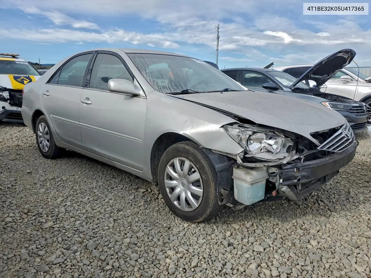 4T1BE32K05U417365 2005 Toyota Camry Le