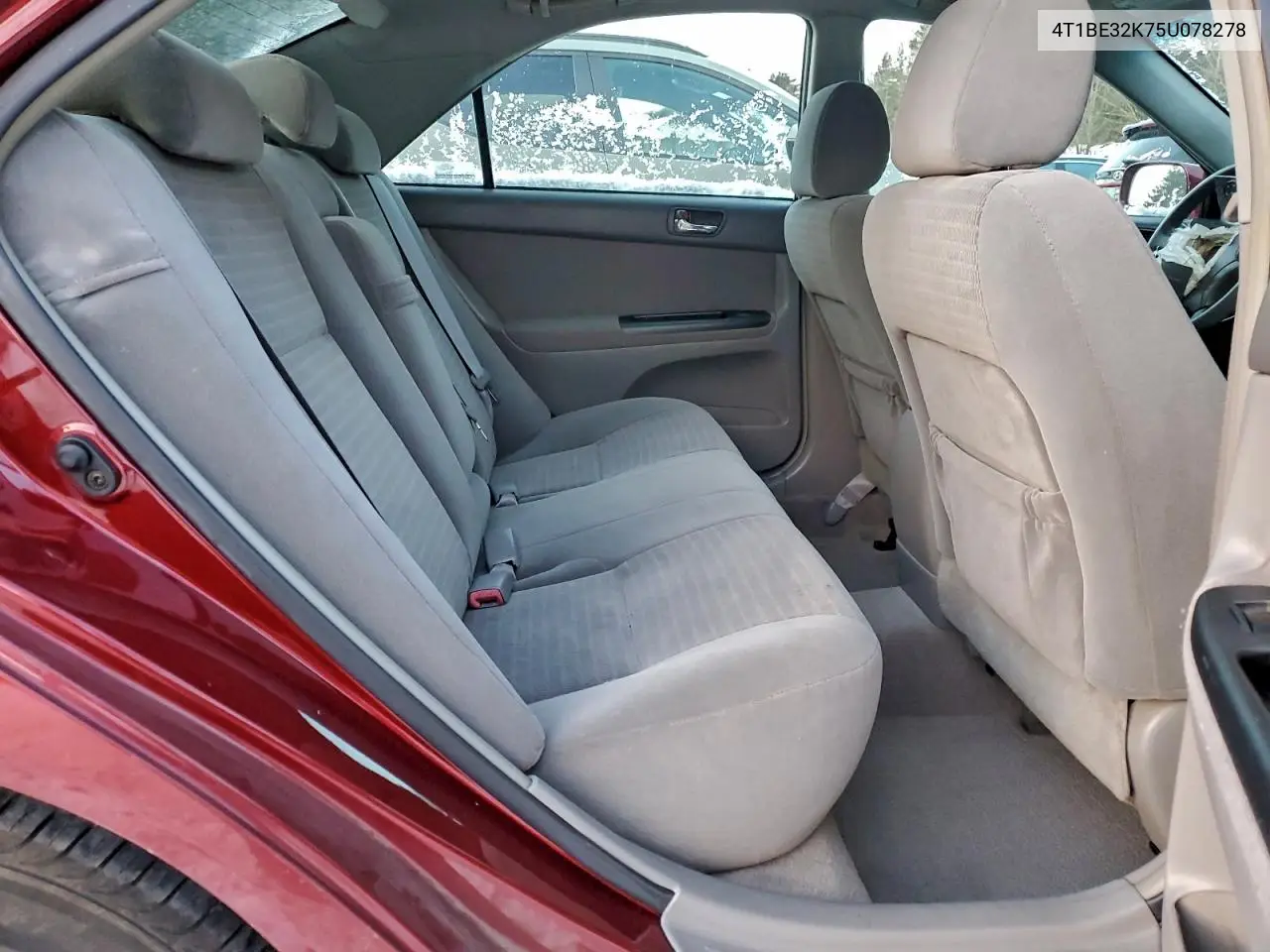 4T1BE32K75U078278 2005 Toyota Camry Le