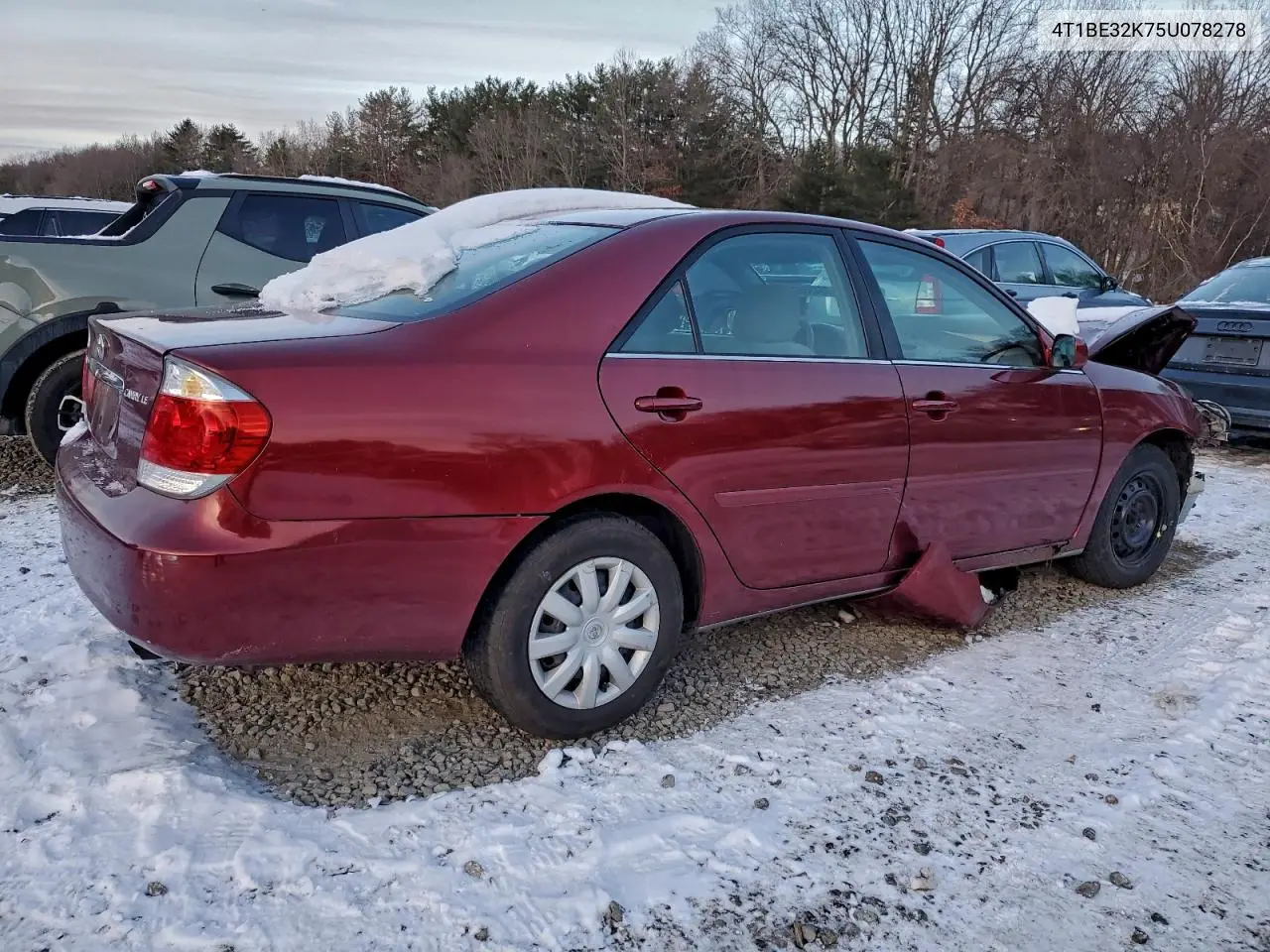 4T1BE32K75U078278 2005 Toyota Camry Le