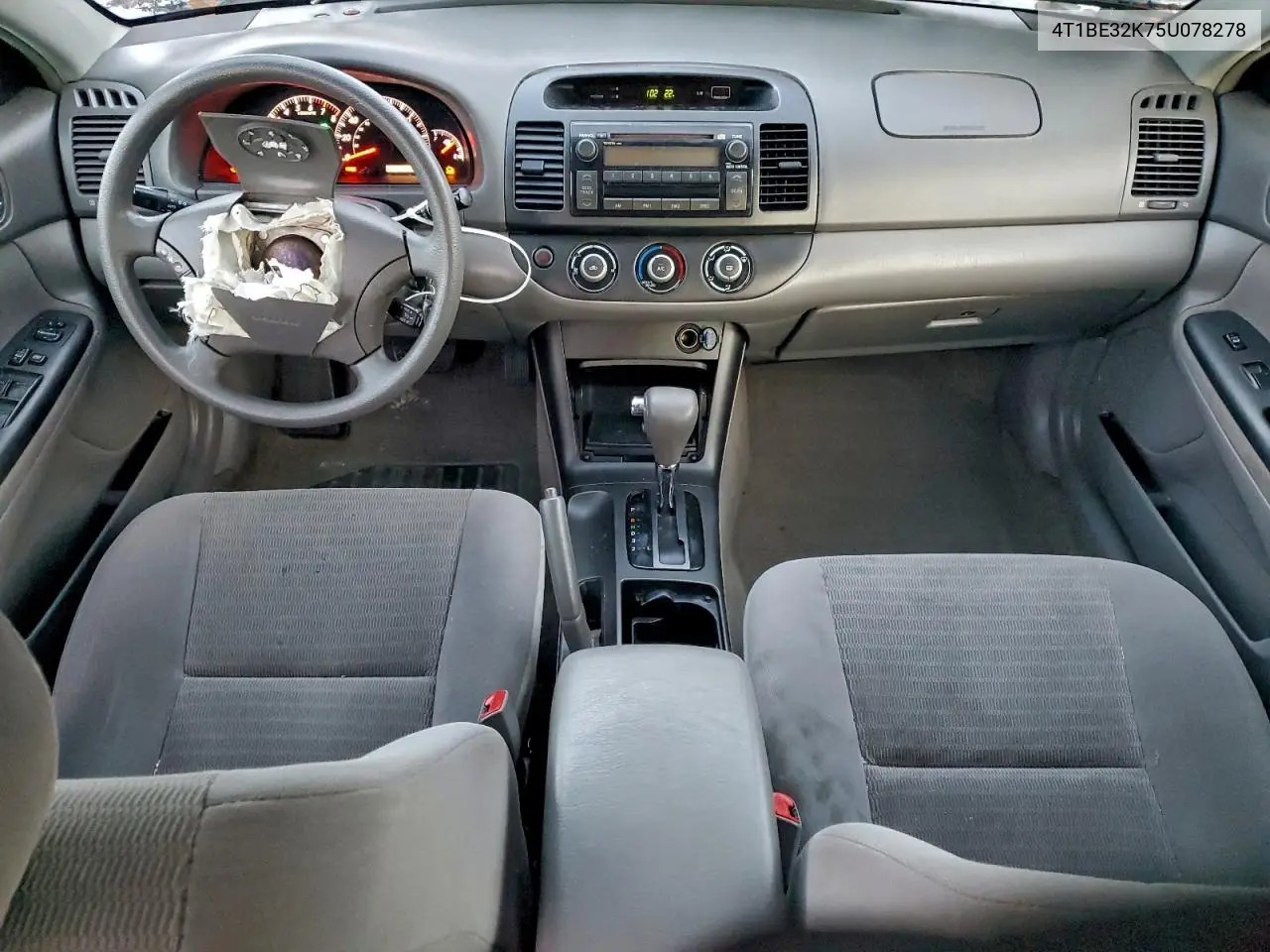 4T1BE32K75U078278 2005 Toyota Camry Le