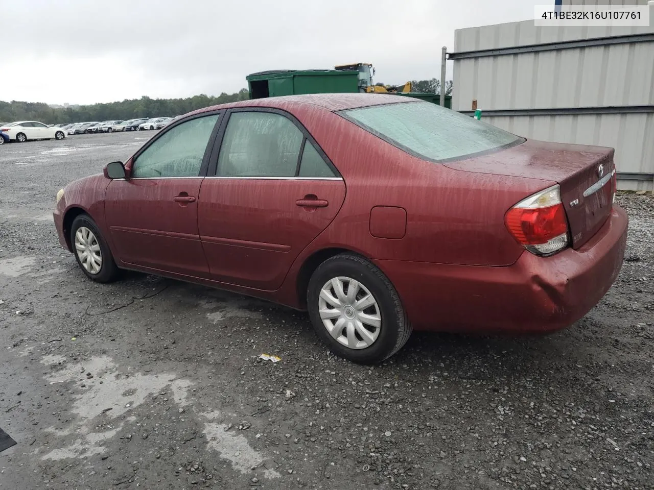 4T1BE32K16U107761 2006 Toyota Camry Le