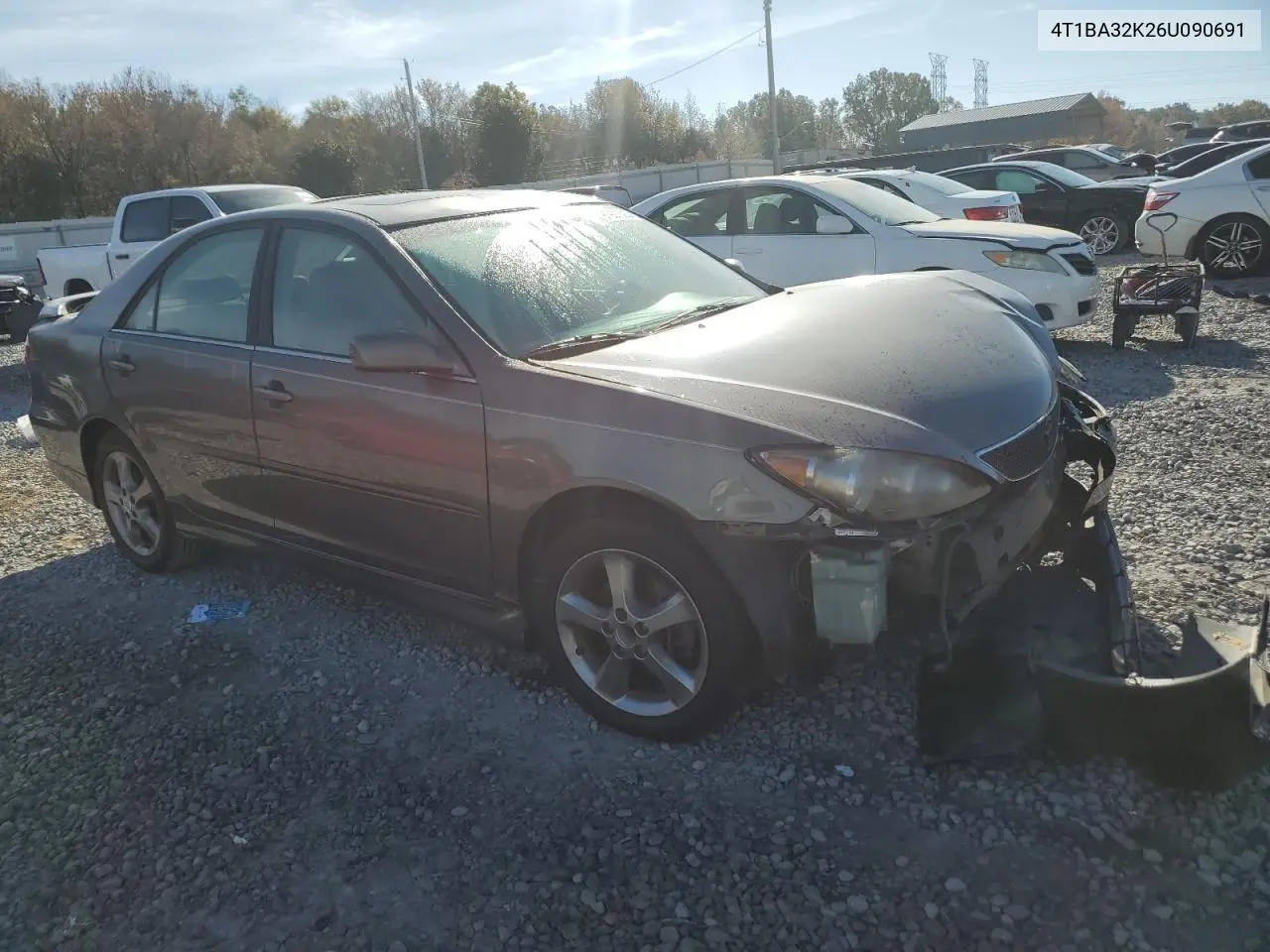 4T1BA32K26U090691 2006 Toyota Camry Se