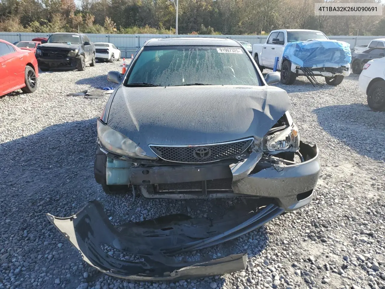 4T1BA32K26U090691 2006 Toyota Camry Se