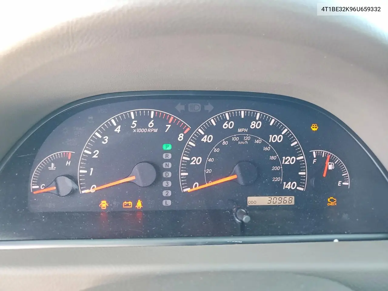 4T1BE32K96U659332 2006 Toyota Camry Le