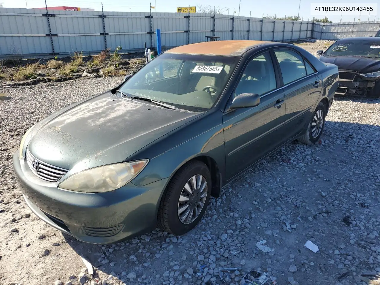 4T1BE32K96U143455 2006 Toyota Camry Le
