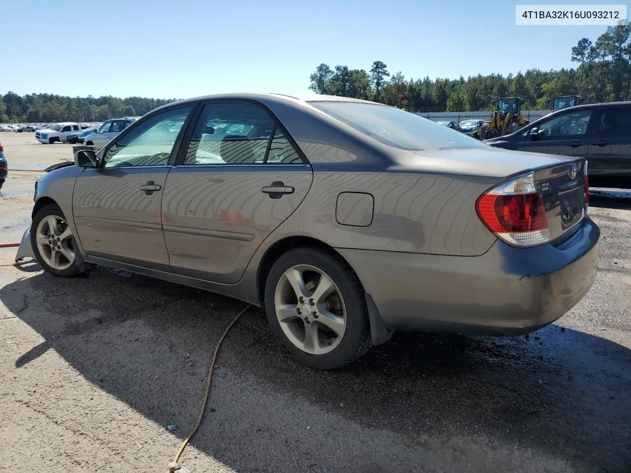 4T1BA32K16U093212 2006 Toyota Camry Se