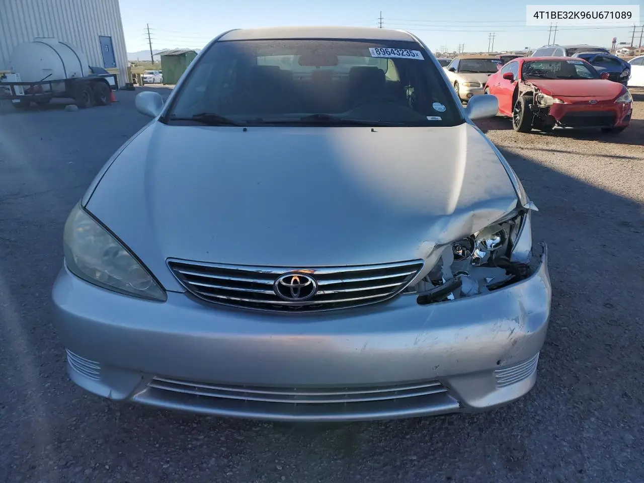 4T1BE32K96U671089 2006 Toyota Camry Le