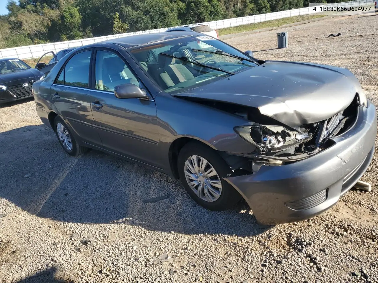 4T1BE30K66U694977 2006 Toyota Camry Le
