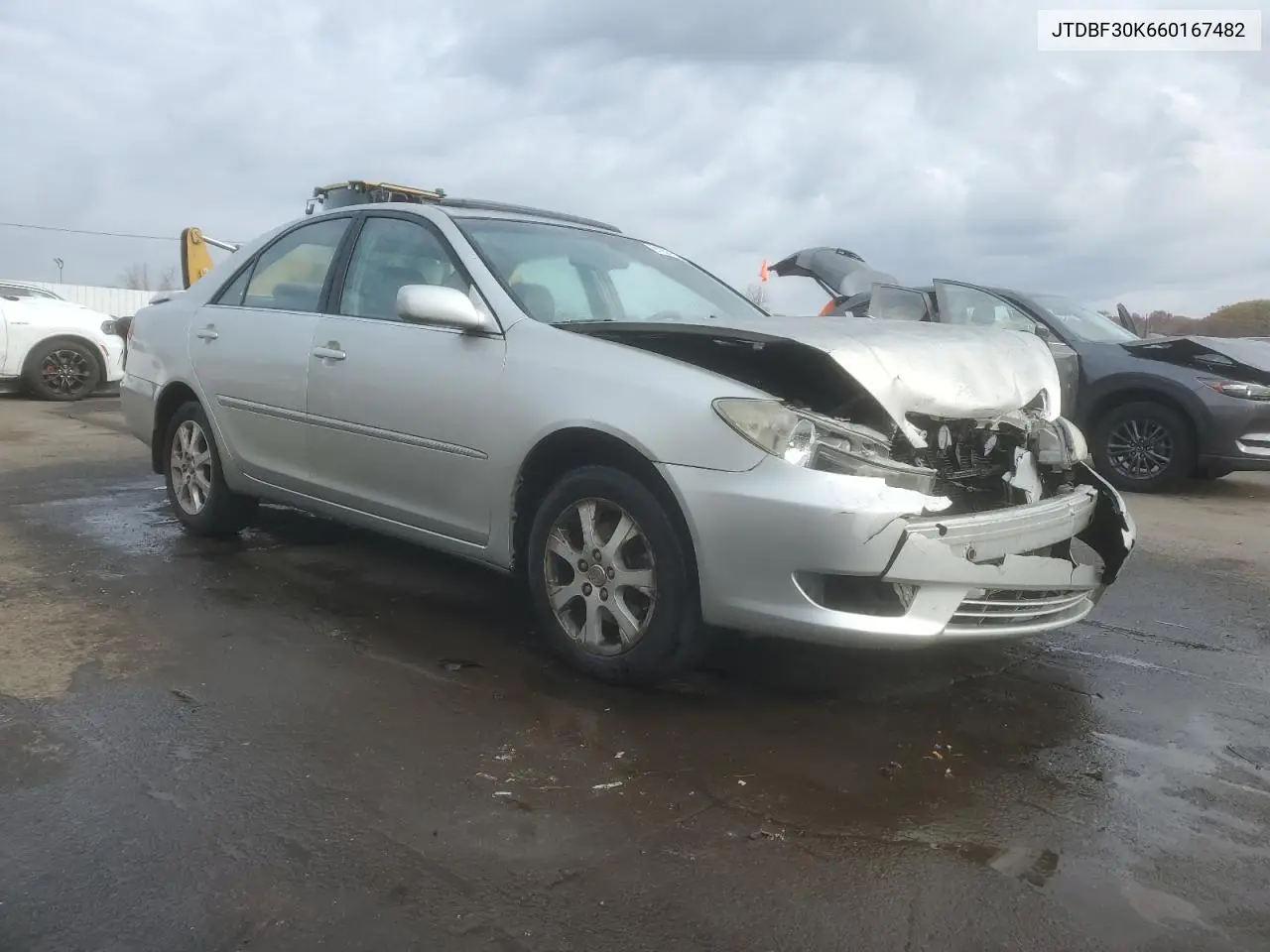 JTDBF30K660167482 2006 Toyota Camry Le