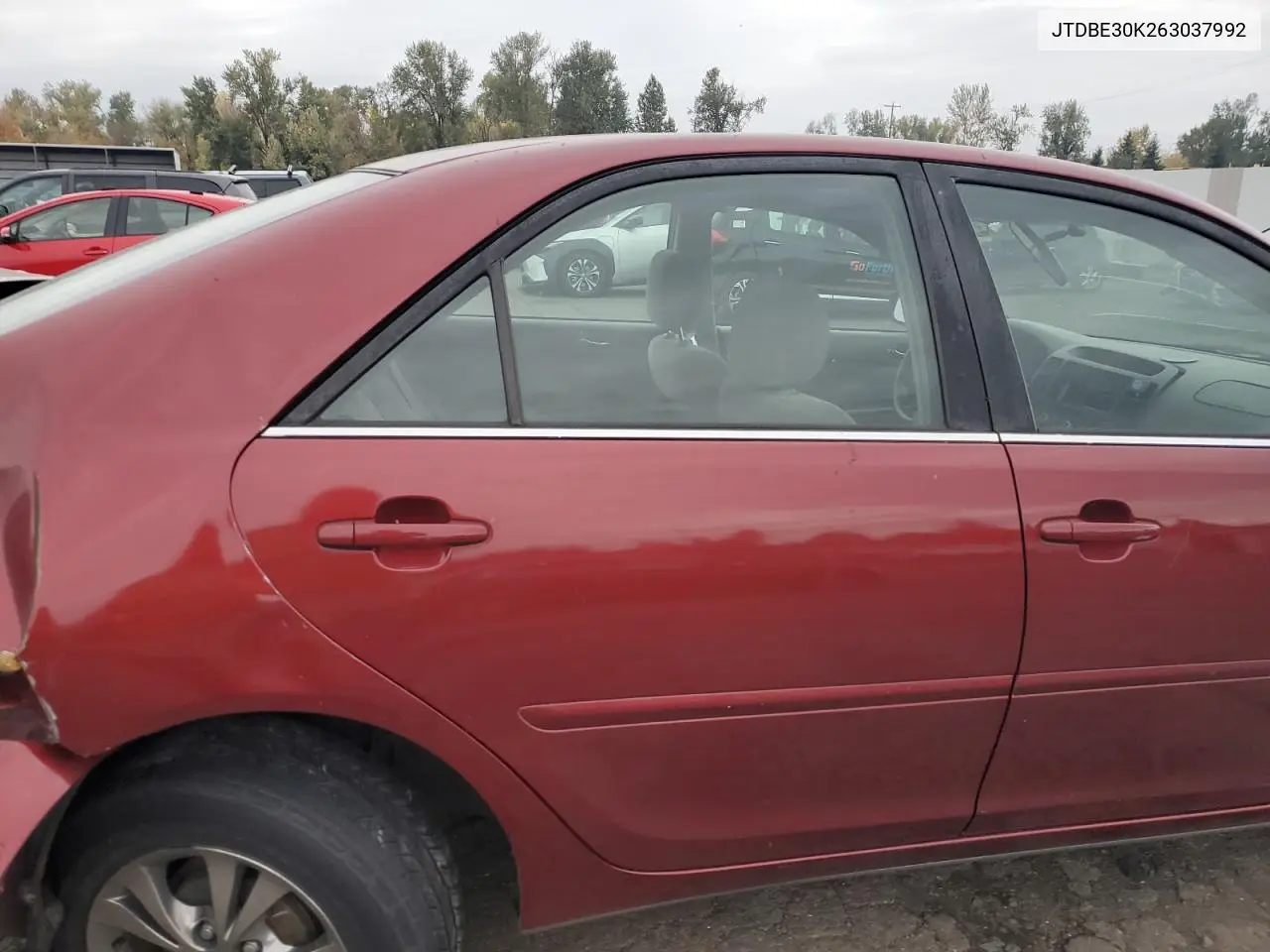 JTDBE30K263037992 2006 Toyota Camry Le