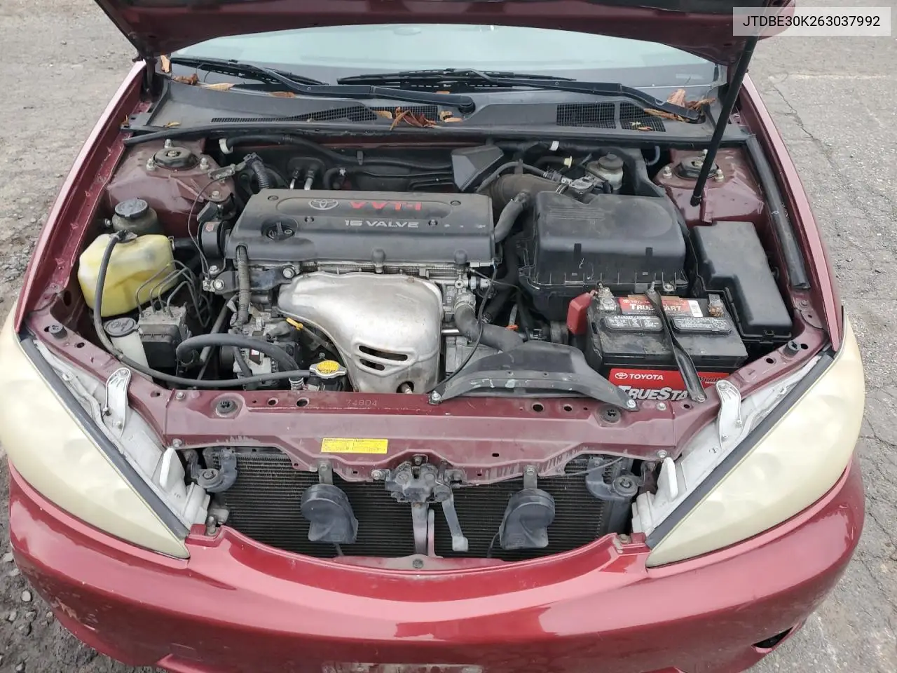 JTDBE30K263037992 2006 Toyota Camry Le